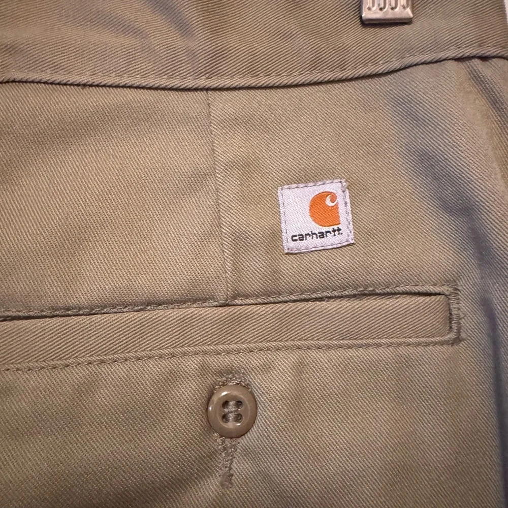 Men's Carhartt khaki Pants 30x30 NWOT